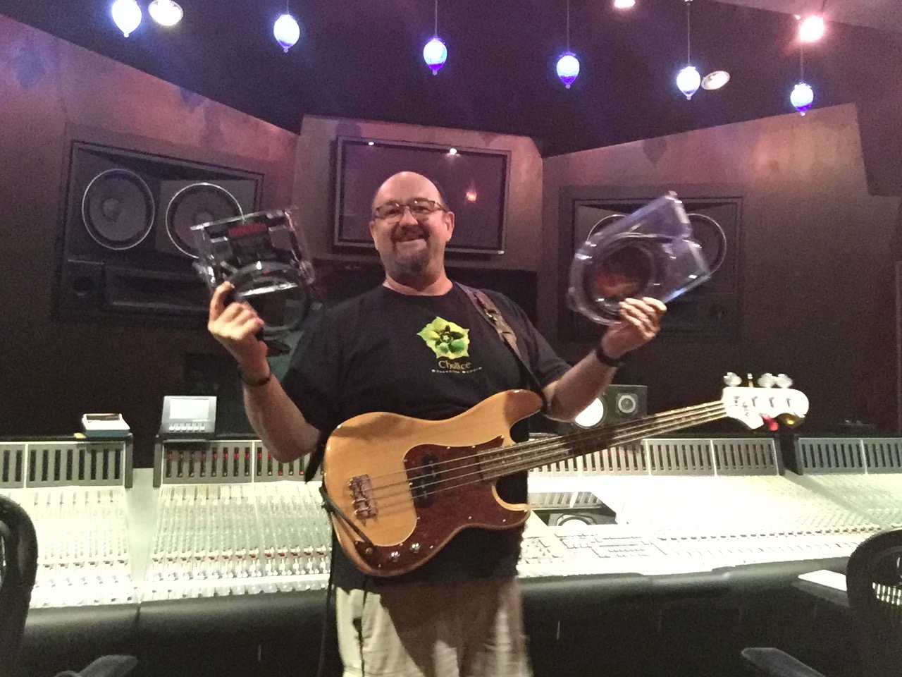 Bill Kaylor of Chalice Studios with Mogami Cable