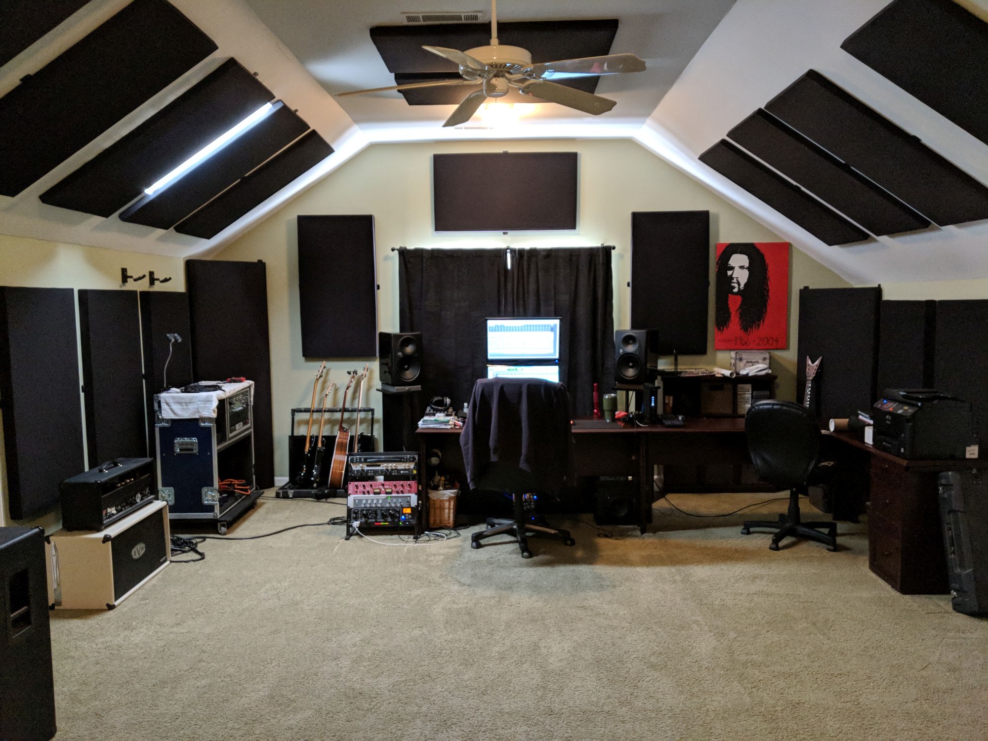 Rich Collins Nashville Studio with Mogami Cable