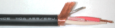 110W AES/EBU digital audio cables w3173